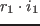 $r_1\cdot i_1$